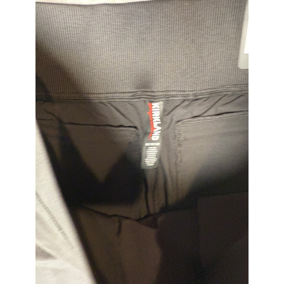 Kirkland Black Stretch Pull On Quick Dry Ankle Pants Womens Size M NWT - Picture 5 of 8